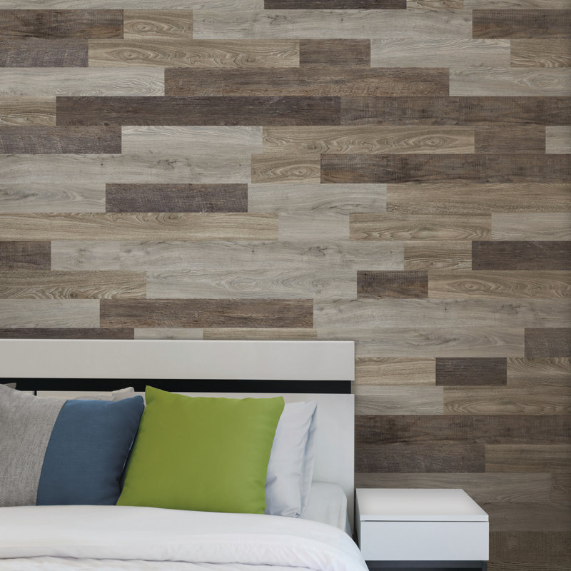 Allure Flooring 5" x 44" Peel and Stick Vinyl Wall Paneling in Cottage